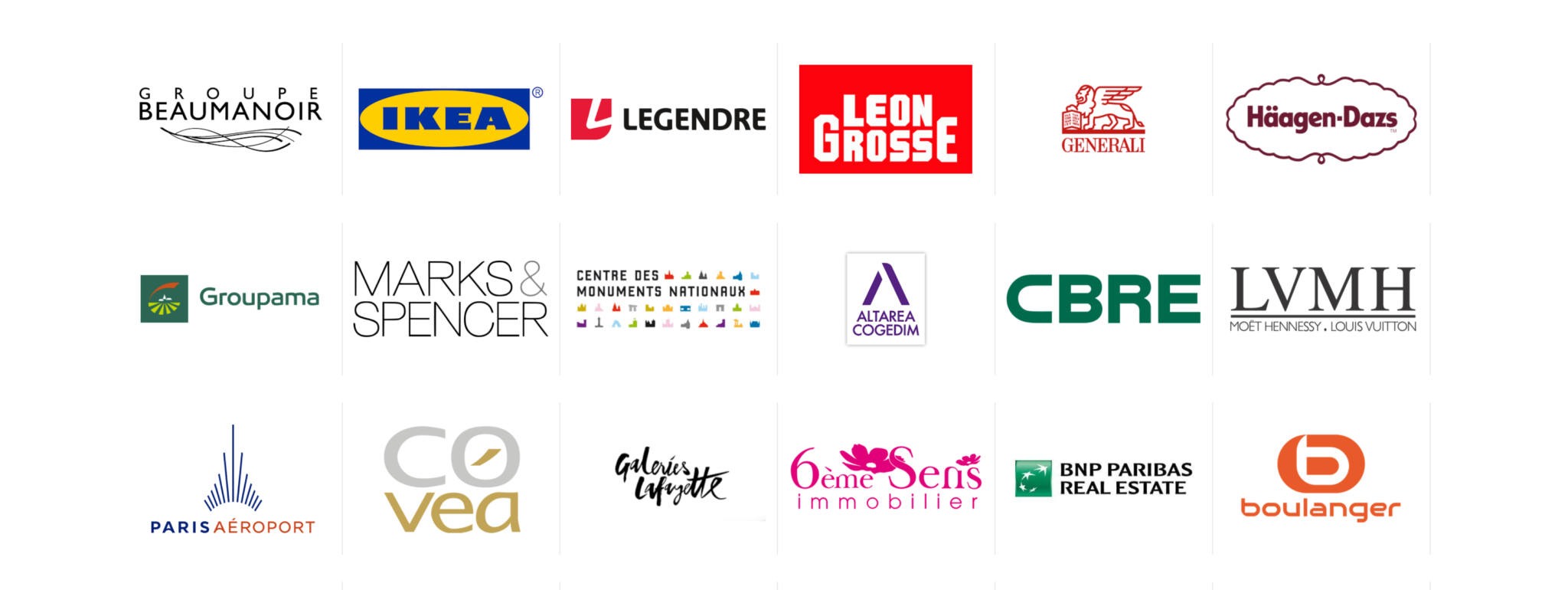 Logos de marques diverses